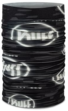 BUFF| Neckwear Original Ecostretch Scarf, Tubular, Multifunctional, Neck and Head, Running, Walking, Trekking, Sustainable, Lightweight Man Woman One Size