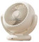 The new oscillating mini fan, a rechargeable long-endurance portable small desktop USB fan. (Milky White Edition [1200mAh Battery])