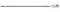 Irwin 10502842 25 x 400mm 4X Blue-Groove Long Flat Bit
