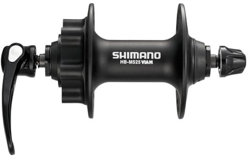 SHIMANO Deore Vorderrad-Nabe, 6-Loch, Deore Disc, schwarz, 36 Loch