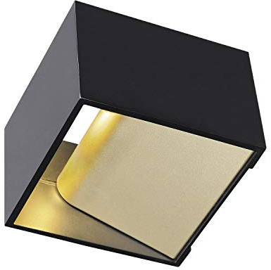 SLV LOGS IN LED | Wandleuchte Innen, Innenbeleuchtung, LED Strahler, Design Beleuchtung Wand, Treppen-Haus, Flur, Wohnzimmer, Schlafzimmer | Up/Down, Dim-to-warm, LED Inside, 3000K