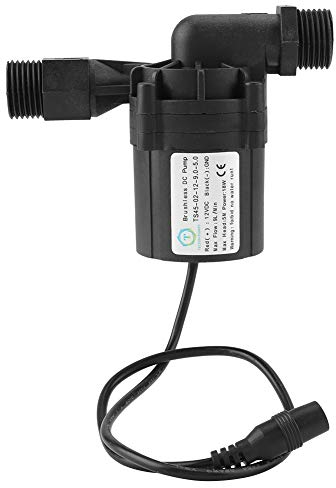 Zerodis Bierpumpe DC 12V 18W Pump Homebrew Pumpenzirkulation Brushless Bierpumpen für das Bierbrauen(ohne Stecker)