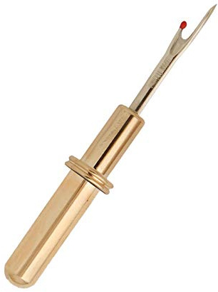Small Deluxe Replacement Japanese Seam Ripper Blade in 24kt Gold