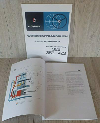 IHC MC CORMICK Werkstatthandbuch Regelhydraulik Traktor 323 353 423 auch passend für 453 da Baugleich