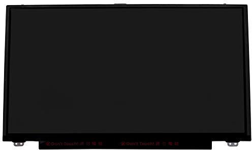 AJPARTS UK New Compatible with DELL LATITUDE 5290, 7280, 7290 Laptop Screen 12.5” Slim LED LCD Display 1366 × 768 WXGA HD Panel Matte 30 Pin with Bottom Bracket Non Touch