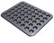 Alvinlite Mini Muffinform, 48er Muffinblech, Muffin Backform, Mini Cupcake Formen Non-Stick Minimuffinform für Saftige Mini Muffins, Cupcakes, Flach, Antihaftbeschichtet, Maße: 40,7 x 32,2 x 2 cm