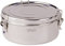 Acan Fiambrera de acero inoxidable, de 18 cm diámetro y 10 cm de altura con 2 platos. Recipiente para almacenar comida de inox con 2 platos incluidos.