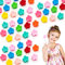 50 pièces Mini Pince à Cheveux, Pince Cheveux Fille, Pinces à Griffes Fleur, Mini Griffes à Cheveux Fleur, Multicolores Petite Pince Cheveux en Plastique, pour Bébé Filles et Filles Enfants