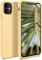 ONEFLOW Sama Sama Case Compatible with Apple iPhone 11 - Sustainable Mobile Phone Case Made of Plant Fibres, Case Biodegradable without Plastic, Vegan and Environmentally Friendly - Yellow
