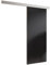 KIER FURNITURE Schiebetür Komplettset MALIBU - Tür mit Laufschiene - Schiebetürsystem - Raumspartür - Innentüren - Sliding Door Set - Graphit B86xH205xT1,6cm