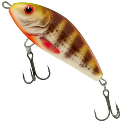Salmo Fatso Floating 8cm 21g - Jerkbait, Salmo Farben:Spotted Brown Perch