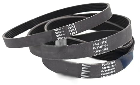 URAGER Antriebsriemen Gerippter Gürtel PJ 270J 280J 290J 300J 305J Sportfahrrad Laufband Heimtrainer Spinning Gürtel Keilriemen (Size : 280J-PJ711, Farbe : 4ribs)