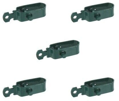 Garmix Drahtspanner Zaunspanner Zaundraht Spanner Seilspanner Sets in 2 Farben 3 Größen (Grün 130mm 5 Stück)