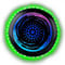 HUIKUANGEU Ultimate Frisbee led,led Frisbe Leuchtend,Leuchtende Flugscheibemit 49LED-Lichter,Weiche Flugscheibe Leuchtscheibe für Erwachsene und Kinder,Disc Spaßsport für Kinder Erwachsene im Freien.