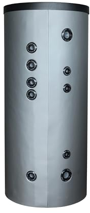SUNEX® Solar Heizung Warmwasserspeicher 500L 2 Wärmetauscher Brauchwasserspeicher Wasserboiler Standspeicher Warmwasserbereiter