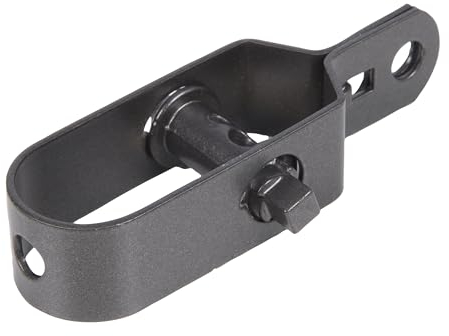Alberts 839079 Tendeur de fil de fer | galvanisé, revêtement plastique anthracite RAL 7016 | taille 3 | longueur 115 mm | kit de 50
