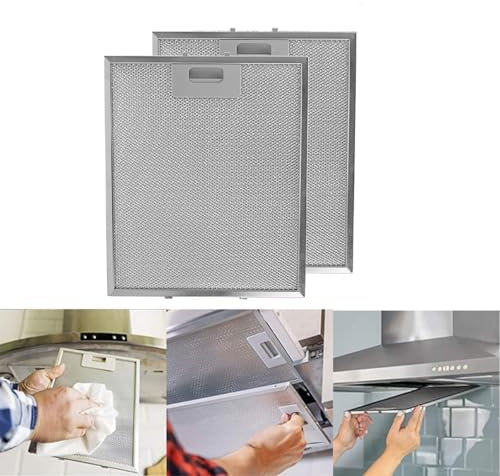 Advokingtap Fettfilter für Dunstabzugshaube, Aluminiumgeflecht, Fettfilter für Rangemaster