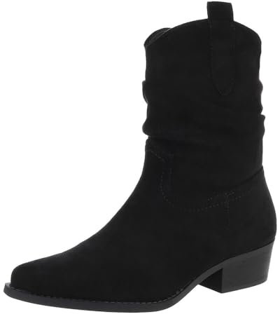 Ital Design Damenschuhe Stiefeletten Western- & Bikerboots, 5151-1-, Textil, Schwarz, Gr. 38