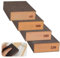 Sanding Block 4 Pieces Sanding Sponges with 4 Grits (60,100,180,220) Coarse/Medium/Fine/Superfine Wet Dry Sanding Blocks,for Wood, Metal, Polish, Wall, Paint, Furniture, Hand Sanding