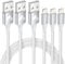3Pack 2M iPhone Charger Cable, MFi Certified Lightning Cable Fast Charging iPhone Charging Cable Braided iPhone Charger Lead USB Cable for iPhone 14 13 12 11 Pro Max XS XR X 8 7 6 Plus 5 SE,iPad