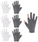 ExcellaElite Cotton Gloves for Dry Hands 6 Pairs Hand Moisturiser Gloves for Eczema, Touch Screen Moisturising Gloves for Dry Hands for Eczema Repair Rough Cracked Skin, Unisex