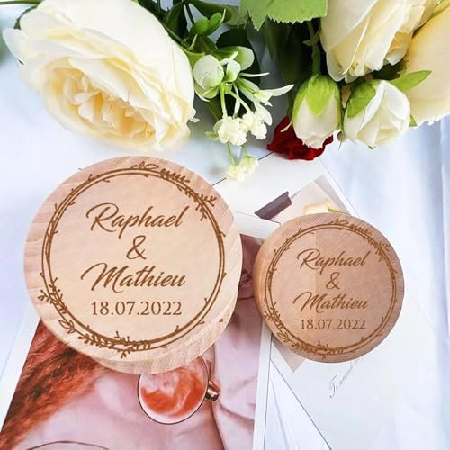 Abridor De Botellas Personalizado For Recuerdos De Boda, Imán De Madera For Nevera Con Nombre Grabado Personalizado, Abrebotellas Redondo For Invitados, Compromisos, Cumpleaños Y Bautizos.(80pcs)