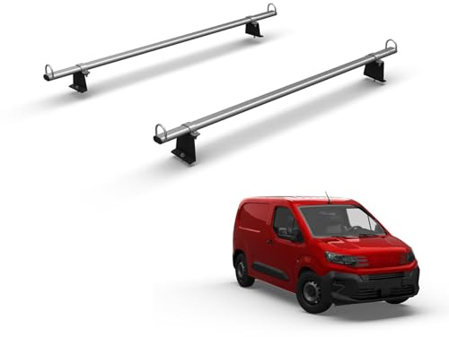 Van Demon 2 Bar Roof Rack for Peugeot Partner (2018+) Heavy Duty Steel Roof Bars