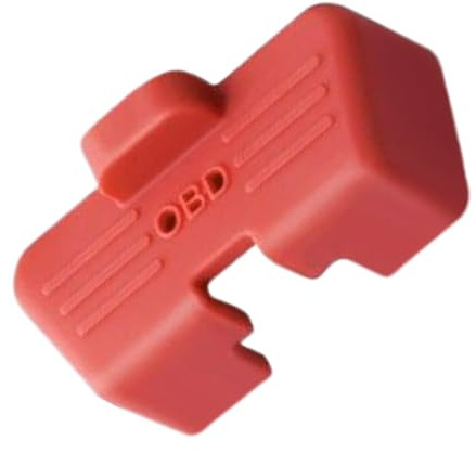 OBD Staubschutzabdeckung - Silikon OBD Schutzabdeckung,Wasserdichter Diagnose Stecker Schutz - Allwetter Schutz Bei Jeder Witterung