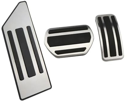HXVGEGKPYK Repose Pieds Pédale pour Peugeot 207 301 307 208 2008 308 408 Boîte Automatique Manuelle Couvre-pédales Pédale Frein(3PCAT with Rest)