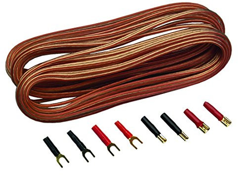 Sinuslive 2x 0,75mm² Lautsprecherkabel 10m mit Anschluss-Stecker