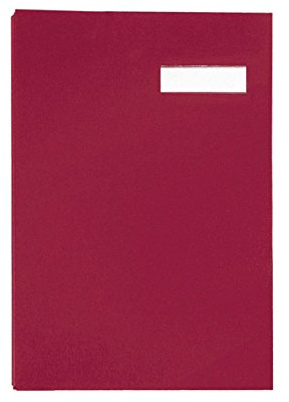 Pagna Unterschriftsmappe 20-teilig mit Leinen-Einband, dehnbarem Rücken