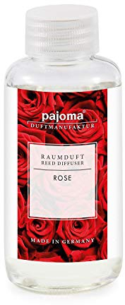 pajoma® Raumduft Nachfüllflasche 100 ml, Rose | Nachfüller für Lufterfrischer | intensiver und hochwertiger Duft in Premium Qualität