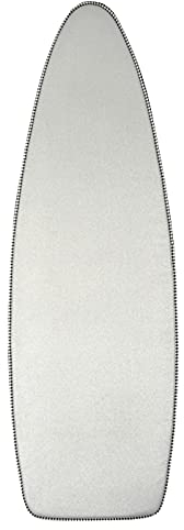 Mabi 902 – Universal Kettler KETTtex Alu-Bügelbezug 130 x 47 cm – Alugegenbügeleffekt – eingenähter Gummizug – gut gepolstert – Maßgrenzen L 126-130 x B 43-47 cm – passend auch für Mabi Alu Bügeltische 2144, 2154, 2155