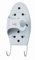 Jata Hogar 802 Soporte Plancha, Acero Inoxidable, Blanco, Pequeño