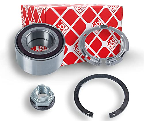 febi bilstein 24313 Radlagersatz mit Anbaumaterial, 1 Stück | Kompatibel mit: RENAULT CLIO III, CLIO III Grandtour, GRAND SCÉNIC II, MEGANE II, MEGANE II Coupé-Cabriolet, MEGANE II Kombi