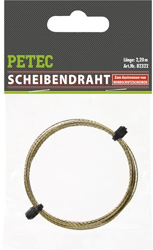 PETEC Scheibendraht 82322
