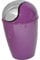 Tendance - Mini poubelle conique aubergine