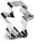 patisse 2048006 Emporte-Pièce Ourson Inox 6 cm, Argent