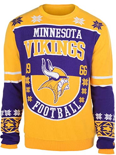 FOCO NFL Baumwolle Retro Sweater