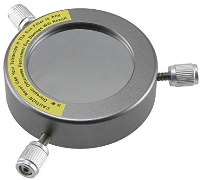 TS-Optics Sonnenfilter gefasst 50-72 mm für Teleskop Spektiv und 8x50 + 9x50 Sucher, TSSofi55