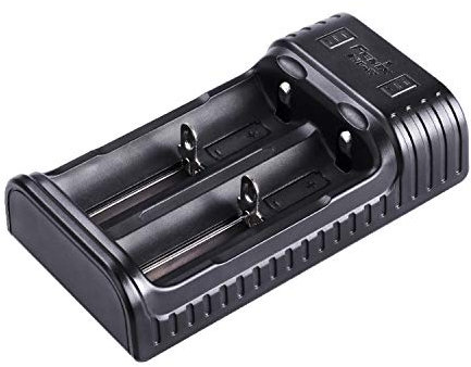 fenix Are-X2 Mehrfach-Ladegerät, kompatibel mit USB und Micro USB, Li-Ion, NI-MH, NI-Cd, Standard