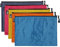 MMY - Matte Perlen Fußball Hemd Brieftasche Tasche aus PVC Reißverschluss Dokumentenordner 5 Stück (A6)