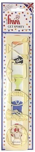FMM Get Sporty Cutters -Set of 5 different cutters in a strip