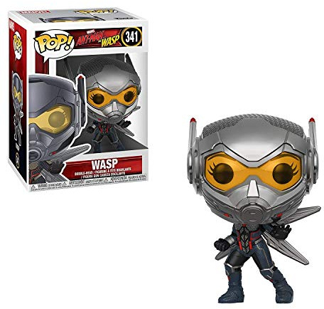 Funko Pop! Bobble: Marvel: Ant-Man Wasp - 1/6 Odds for Rare Chase Variant - Collectable Vinyl Figure - Gift Idea - Official Merchandise - Toys for Kids & Adults - Movies Fans