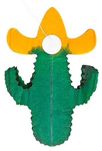 PARTY DISCOUNT Girlande Kaktus mit Sombrero, 3 m