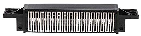 RUITROLIKER 72 Pin Slot Connector Adapter Ersatz Schwarz Kartensteckplatz, Kompatibel für NES
