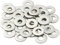 AMLOOPH Unterlegscheiben M3, Große Flach Unterlegscheiben M3 X 12mm Dicke 1mm Edelstahl Beilagscheiben A2 V2A (50 Stück) M3 Unterlegscheiben Edelstahl Für Schrauben & Muttern & Gewindestange