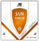 Sunflex Sun Power Tischtennis-Belag | professioneller Offensiv Belag | ITTF zugelassen | schnell und Gute Spinentwicklung | 2,0mm Schwamm | rot