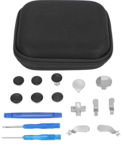 13 en 1 Joysticks de Repuesto para Xbox One Elite Series 2 Accesorios, Kit de Herramientas de Reparación de Juegos Mando (6 Thumbsticks de Intercambio, 4 Paddles, 2 D Pads, 1 Herramienta)
