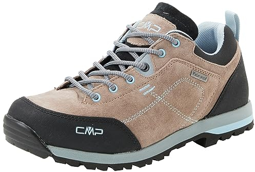 CMP Damen ALCOR 2.0 Low WMN Shoes WP Trekking-Schuhe, Grau-Hellblau (Cenere-Cristallo), 40 EU